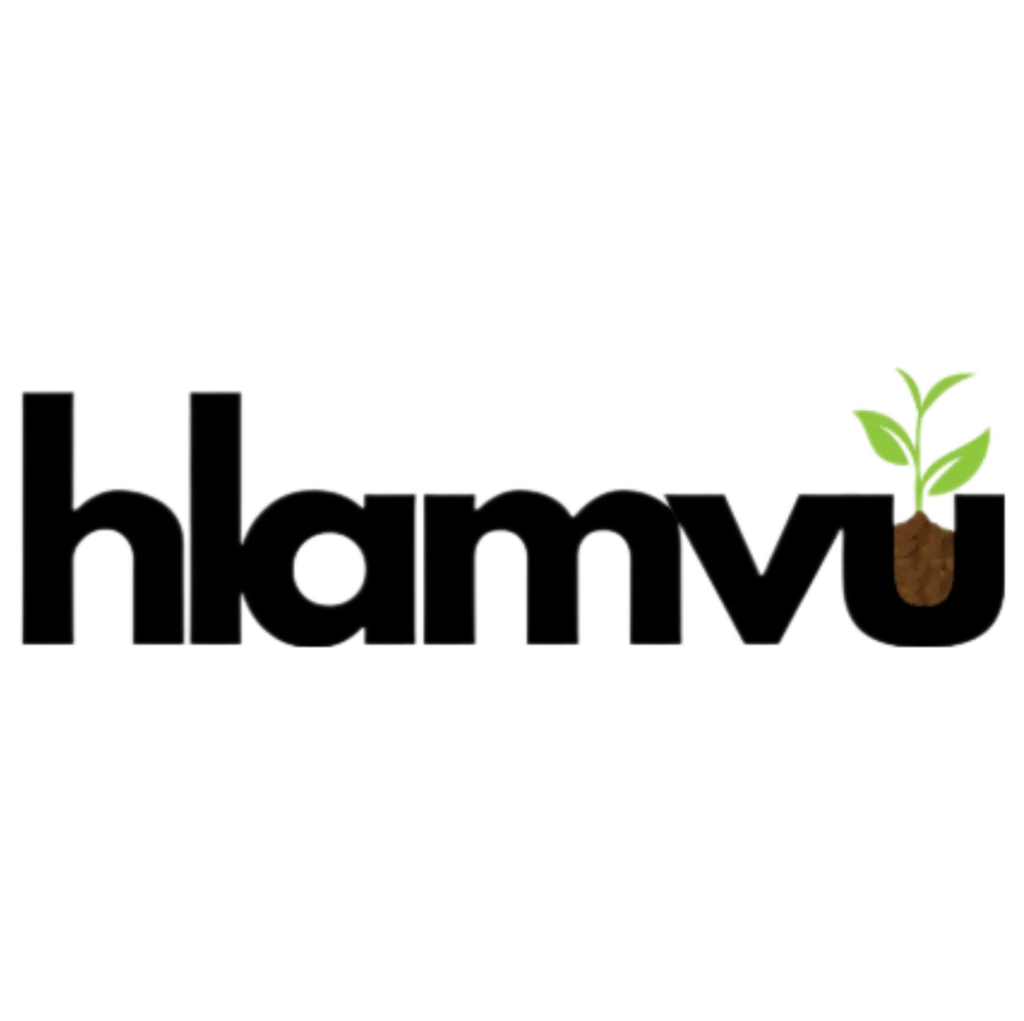 Amahlamvu hlamvu green leaf living logo